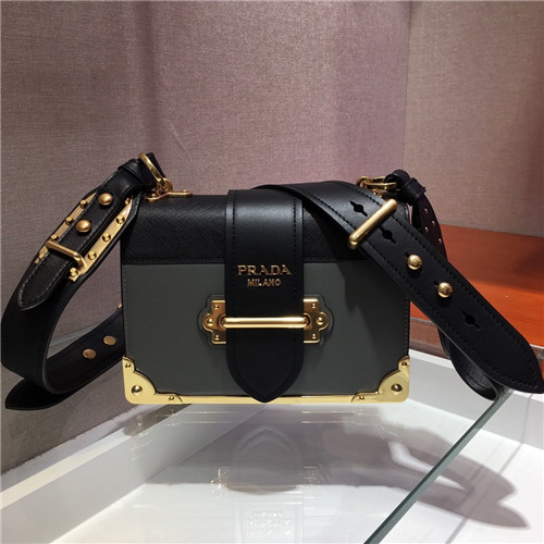 Fake prada cahier bag top