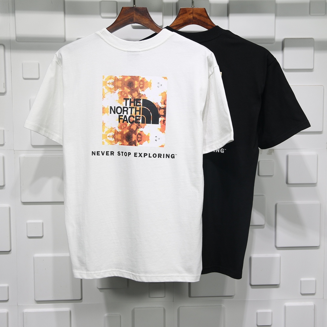 THE NORTH FACE COFFEE CAMOUFLAGE T SHIRT REPLICA
